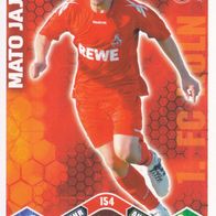 1. FC Köln Topps Match Attax Trading Card 2010 Mato Jajalo Nr.154