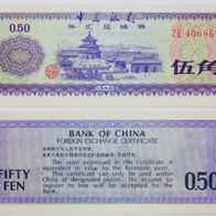 China 0,50 Yuan 1979 / FX2 - Kassenfrisch / Unc