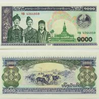 Laos 1000 Kip 1998 - Kassenfrisch / Unc