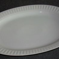 Thomas Porzellan Lanzette Weiss Kuchenplatte, Servierplatte Platte 33 x 23,5 cm