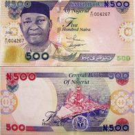 Nigeria 500 Naira 2002 / Pick.30a - Kassenfrisch / Unc