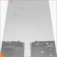 Leica M-System Prospekt DE Broschüre brochure WIE NEU!
