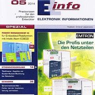 Elektronik Informationen 5/2014: Leistungelektronik & Power Management, , , ,