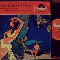 10" Lp Traumparadies Hawaii (Club Indonesia + andere) ´56 Polydor Topzustand !