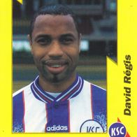 Karlsruher SC Panini Sammelbild 1997 David Regis Bildnummer 112