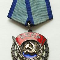 UdSSR Orden des Roten Arbeitsbanners / Nr.496025 Silber
