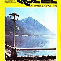 Die Quelle - Funktionärszeitschrift des DGB - Ausgabe 7-8/1979