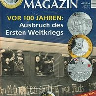 Deutsches Münzenmagazin Nr. 4 aus 2014 originalverpackt und ungelesen!
