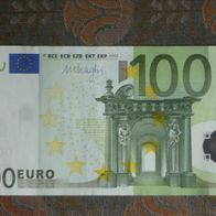 100 Euro Schein, für Sammler, Draghi, Buchstabe N, nagelneu, alte Serie