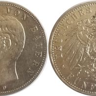 Bayern: 5 Mark 1908 D