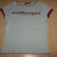 schönes T-Shirt EDC by ESPRIT Gr. 122/128 Rückendruck (0714)