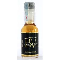Black Velvet BV Canadian Whisky Abfülljahr 1967 Miniaturflasche Mignon Miniature