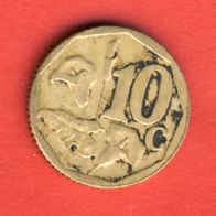 Südafrika 10 Cents 1999