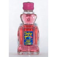 Teddy Girl Strwaberry Liquer Likör 90er jahren Miniaturflasche Mignon Miniature