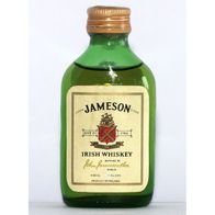 Jameson Irish Whiskey Whisky OLD Miniaturflasche Schnapsflasche Mignon Miniature