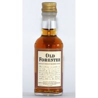 Old Forester Kentucky Straight Bourbon Whisky Miniaturflasche Mignon Miniature