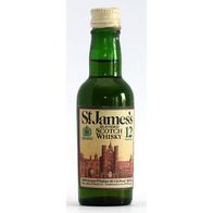 St Jamess Blended Scotch Whisky 40% Vol Miniaturflasche Mignon Miniature Selten