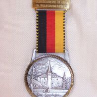 Medaille v. ROU&Co.-Burg Brandenstein 1276 - 1. Bergwinkel Rundfahrt 1981-Schlüchtern