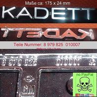 Opel Kadett Schriftzug 8979825 / 010007