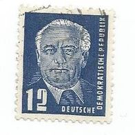 Briefmarke DDR: 1950 - 12 Pfennig - Michel Nr. 251