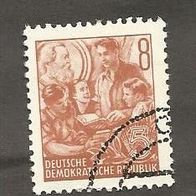 Briefmarke DDR: 1953 - 8 Pfennig - Michel Nr. 365