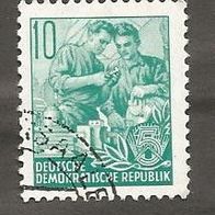 Briefmarke DDR: 1953 - 10 Pfennig - Michel Nr. 366