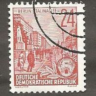 Briefmarke DDR: 1953 - 24 Pfennig - Michel Nr. 371