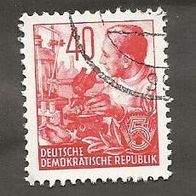 Briefmarke DDR: 1953 - 40 Pfennig - Michel Nr. 375