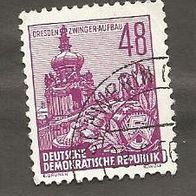 Briefmarke DDR: 1953 - 48 Pfennig - Michel Nr. 376