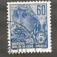 Briefmarke DDR: 1953 - 60 Pfennig - Michel Nr. 377