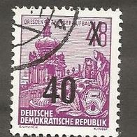 Briefmarke DDR: 1954 - 40 auf 48 Pfennig - Michel Nr. 440 Ig X