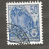 Briefmarke DDR: 1955 - 50 Pfennig - Michel Nr. 457