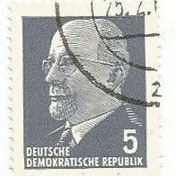 Briefmarke DDR: 1961 - 5 Pfennig - Michel Nr. 845