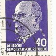 Briefmarke DDR: 1963 - 40 Pfennig - Michel Nr. 936