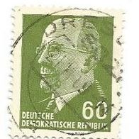 Briefmarke DDR: 1964 - 60 Pfennig - Michel Nr. 1080