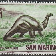 San Marino Michel 833 Postfrisch * * - Prähistorische Tiere