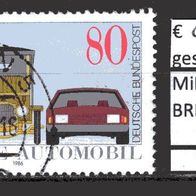 BRD / Bund 1986 100 Jahre Automobil MiNr. 1268 Vollstempel