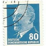 Briefmarke DDR: 1967 - 80 Pfennig - Michel Nr. 1331