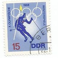 Briefmarke DDR: 1968 - 15 Pfennig - Michel Nr. 1337
