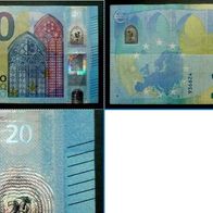 Banknote - 20 Euro - 2015 / M004F3/ MC