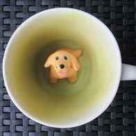 NEU Überraschungs Tasse Animug Dog Spademan Pottery Collection Hund Keramik Mug