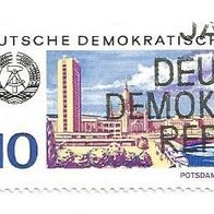 Briefmarke DDR: 1969 - 10 Pfennig - Michel Nr. 1497