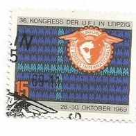 Briefmarke DDR: 1969 - 15 Pfennig - Michel Nr. 1516