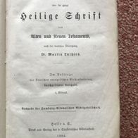 Die Bibel oder die ganze Heilige Schrift, Halle a.S., von 1894, Familieninschrift