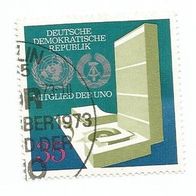 Briefmarke DDR: 1973 - 35 Pfennig - Michel Nr. 1883
