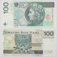 Polen 100 Zlotych 2012 - Fast Kassenfrisch / AU