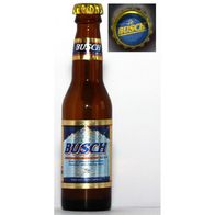Anheuser Busch Busch gold Beer Bier Miniaturflasche Mignon Miniature RAR