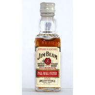 Jim Beam Pall Mall Bourbon Straight Whisky OLD Miniaturflasche Mignon Miniature