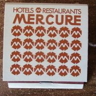 Streichholzheftchen Zündholzheftchen Hotels Restaurants Mercure