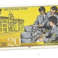 Briefmarke DDR: 1981 - 20 Pfennig - Michel Nr. 2586